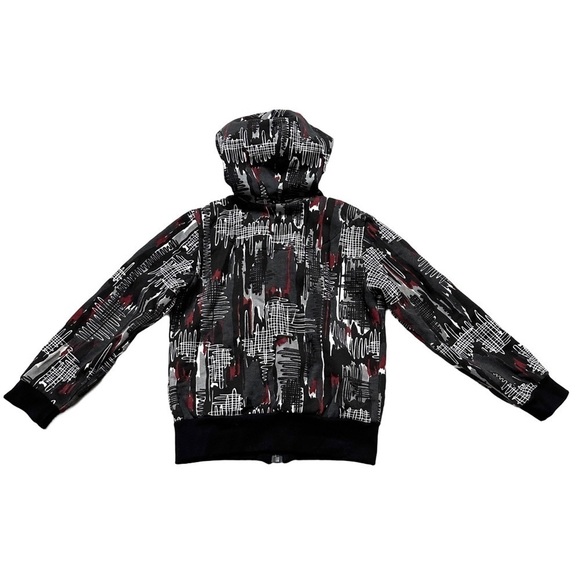 ⭐️ 5 for $25 Stylish Kids Hoodie Black Grey Burgundy Red 110 cm 4-5 Years - Picture 3 of 6